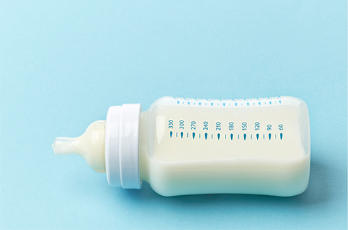 Photo of a baby bottle